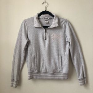 VS Pink Quarter Zip